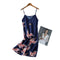 Img 18 - Pajamas Ice Silk Long Swan Strap Cardigan Women Dress