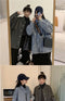 Img 8 - Cargo Blue Denim Women Student Harajuku Korean insLoose Single-Breasted Jacket