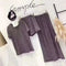 Lazy Loungewear Home Korean Trendy Sets Women Two-Piece Summer Wide-legged Pants Shorts Three-Piece Sleepwear