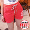 Img 9 - Summer Women Casual Loose Plus Size Upsize Wide Leg Sporty Jogging Cotton Shorts