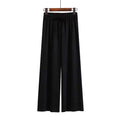 Img 5 - High Waist Straight Pants Culottes Women Korean Loose Wide Leg Ankle-Length All-Matching Casual Pants