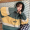 Img 4 - Popular Women Korean Loose Thick Hooded INS Tops Sweatshirt