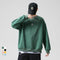 Img 3 - Sweatshirt Round-Neck Long Sleeved Sporty Solid Colored Trendy Loose Student