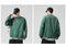 IMG 149 of Sweatshirt Round-Neck Long Sleeved Sporty Solid Colored Trendy Loose Student Outerwear