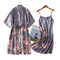 Img 3 - Pajamas Ice Silk Long Swan Strap Cardigan Women Dress