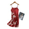 Img 16 - Pajamas Ice Silk Long Swan Strap Cardigan Women Dress