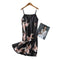 Img 19 - Pajamas Ice Silk Long Swan Strap Cardigan Women Dress