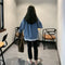 IMG 120 of Denim Women Loose Korean All-Matching bfCargo ins Outerwear