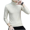 Img 5 - High Collar Men Korean Solid Colored Casual Slimming Sweater