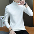Img 6 - High Collar Men Korean Solid Colored Casual Slimming Sweater
