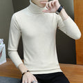 Img 10 - High Collar Men Korean Solid Colored Casual Slimming Sweater