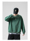 IMG 146 of Sweatshirt Round-Neck Long Sleeved Sporty Solid Colored Trendy Loose Student Outerwear