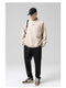 IMG 142 of Sweatshirt Round-Neck Long Sleeved Sporty Solid Colored Trendy Loose Student Outerwear