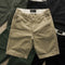 Img 9 - Men Stretchable Cargo Cotton Solid Colored Hong Kong Trendy All-Matching Student Mid-Length Casual Pants Shorts