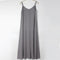 Img 4 - Europe Slip Cami Dress Flare Loose Sweet Look Casual Floor Length Dress