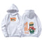 Couple Sweatshirt Hooded Loose Tops Outerwear