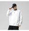 IMG 124 of Sweatshirt Round-Neck Long Sleeved Sporty Solid Colored Trendy Loose Student Outerwear