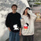 Img 3 - Japanese Adorable Crayon Shin Loose Round-Neck Casual Thin Sweatshirt Couple Tops