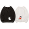 Img 5 - Japanese Adorable Crayon Shin Loose Round-Neck Casual Thin Sweatshirt Couple Tops