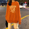 Img 3 - Japanese Round-Neck Non Thin Sweatshirt Women ins Korean Loose