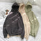 Img 4 - Couple Sweatshirt Hooded Thick Trendy Solid Colored ins