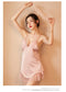 IMG 113 of Sexy Lace Short Women Summer Slip Silk Pajamas Europe Replica Pyjamas Sleepwear