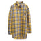 Img 5 - Student Chequered Blouse Long Sleeved Korean Loose College Outdoor Shirt Blouse