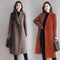 Img 3 - Woolen Women Mid-Length Korean Slimming Suit Collar Wool Coat