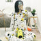 Img 2 - Korean Round-Neck Long Sleeved Pajamas Women Casual Cozy Loose Teens Loungewear Sets