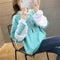 Thick Sweatshirt Women Casual Trendy Korean Embroidery Alphabets Hooded Tops Outerwear