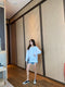 IMG 115 of Mid-Length Cotton Women Long Sleeved T-Shirt Undershirt Korean Loose Plus Size Tops Solid Colored Round-Neck Sweatshirt T-Shirt