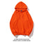 Couple Sweatshirt Hooded Thick Trendy Solid Colored ins Outerwear