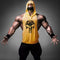 Img 1 - Muscle Fitness Men Jogging Sporty Tank Top Cotton Trendy Printed Plus Size Round-Neck Hooded Sleeveless T-Shirt
