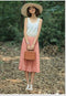 Img 5 - Korean Flare Mesh Flare Skirt Summer Pleated Slim Look Skirt