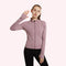 Popular Sporty Women Fitting Yoga Quick Dry Long Sleeved Tops Cardigan Jogging Fitness Jacket Outerwear