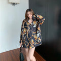 Img 2 - Long Sleeved Blouse Trendy Niche Korean Loose INS Vintage Hong Kong Tops Blouse