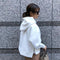 Img 3 - Japanese Hooded Trendy Short Thick Sweatshirt Casual Tops Women
