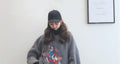Img 7 - Popular insSweatshirt Women Korean Thick Loose Mid-Length Lazy Tops