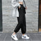 Img 10 - GraySport Pants Women Loose Jogger Slim-Look All-Matching Wide Leg Casual Inner