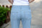 IMG 159 of Korean BFLoose Trendy Ripped Denim Pants Women Ankle-Length Pants Harem Pants