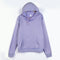 Hooded Sweatshirt INS Thick All-Matching Solid Colored Korean Loose Long Sleeved Tops Women Student Outerwear