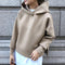 Img 2 - Japanese Hooded Trendy Short Thick Sweatshirt Casual Tops Women
