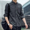 Shirt Men Long Sleeved Korean Slim Look Youth Striped Casual Trendy Men Shirt