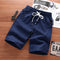 Img 11 - Plus Size Casual Shorts Men Pants Korean Straight Summer Home Cotton Bermuda Shorts