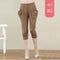 Img 7 - Thin Women Cropped Plus Size Loose Casual Pants