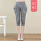 Img 8 - Thin Women Cropped Plus Size Loose Casual Pants