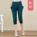 Img 16 - Thin Women Cropped Plus Size Loose Casual Pants