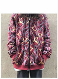 IMG 106 of Couple Women Thin Trendy bfStudent Loose Sweatshirt All-Matching Outerwear