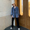 Img 5 - Denim Women Korean chicLoose All-Matching Student Tops Jacket Vintage