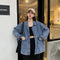 Img 4 - Denim Women Korean chicLoose All-Matching Student Tops Jacket Vintage